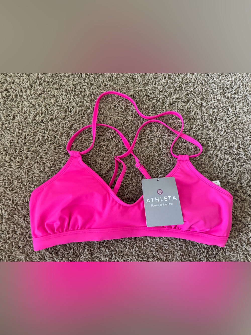 NWT Athleta Scoop Bikini Size M